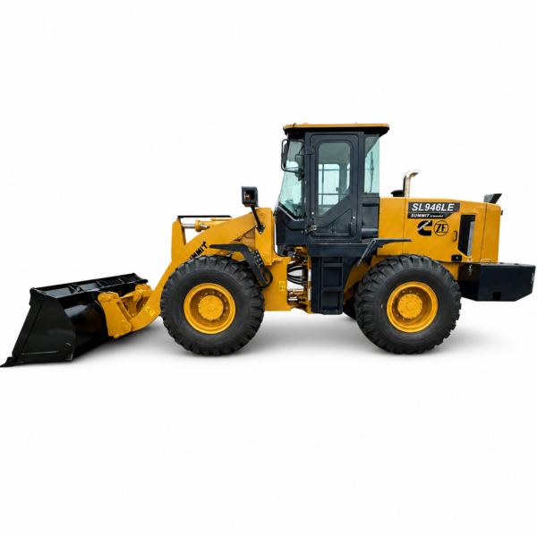 Summit 946 wheel loader on white background