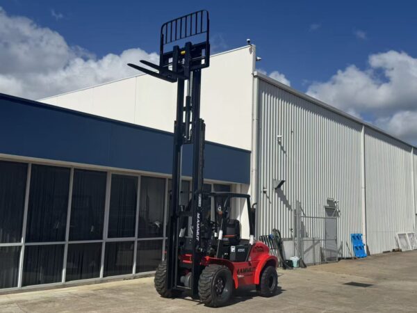Mammut H35F Rough Terrain Forklift Yanmar Engine 3 Stage 4.5m Container Mast Side-Shift & Positioner - Image 8