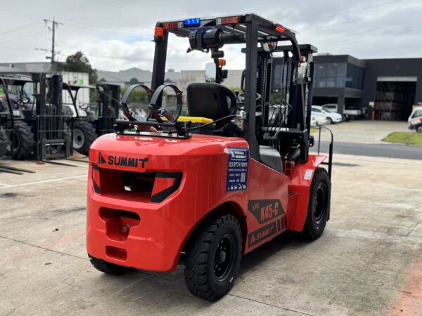 Summit K45 4.5 Ton LPG&Petrol Dual Fuel Forklift (4.5m, 3 Stage) - Image 6
