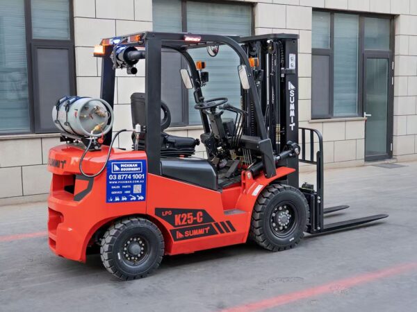 Summit K25L 2.5 Ton LPG Dual Fuel Forklift With Nissan Engine (4.5m, 3 Stage) - Image 4